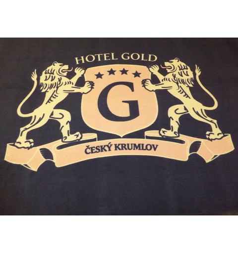 Logová rohož pro hotel Gold v Českém Krumlově jsme dodávali v původní kvalitě 198 Logo Superior.