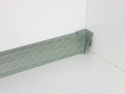 Soklová lišta USL 50 barva 69B zelená + vnitřní roh (kout)