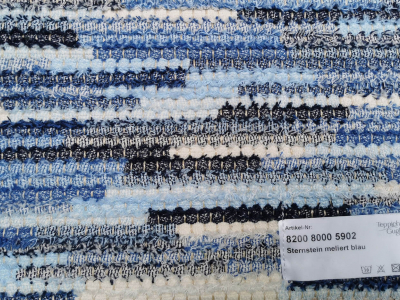 Vzorek Sternstein meliert 5902 blau